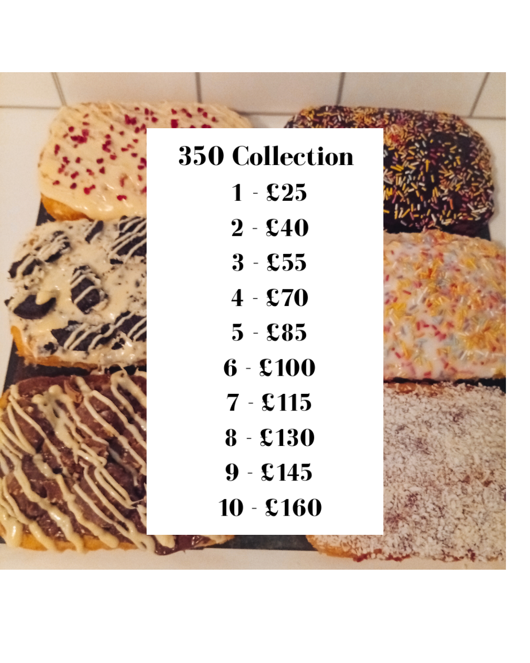 350 Hazed Cake Collection